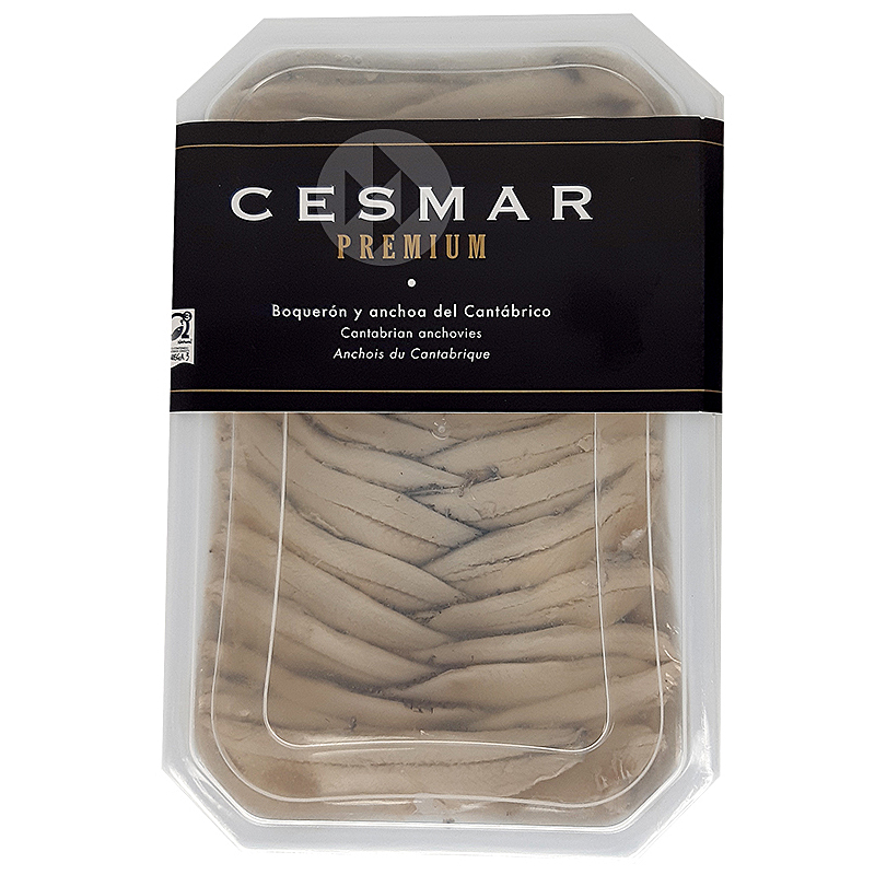 BOQUERÓN FIL.VINAGRE 6/500g. Escurrido